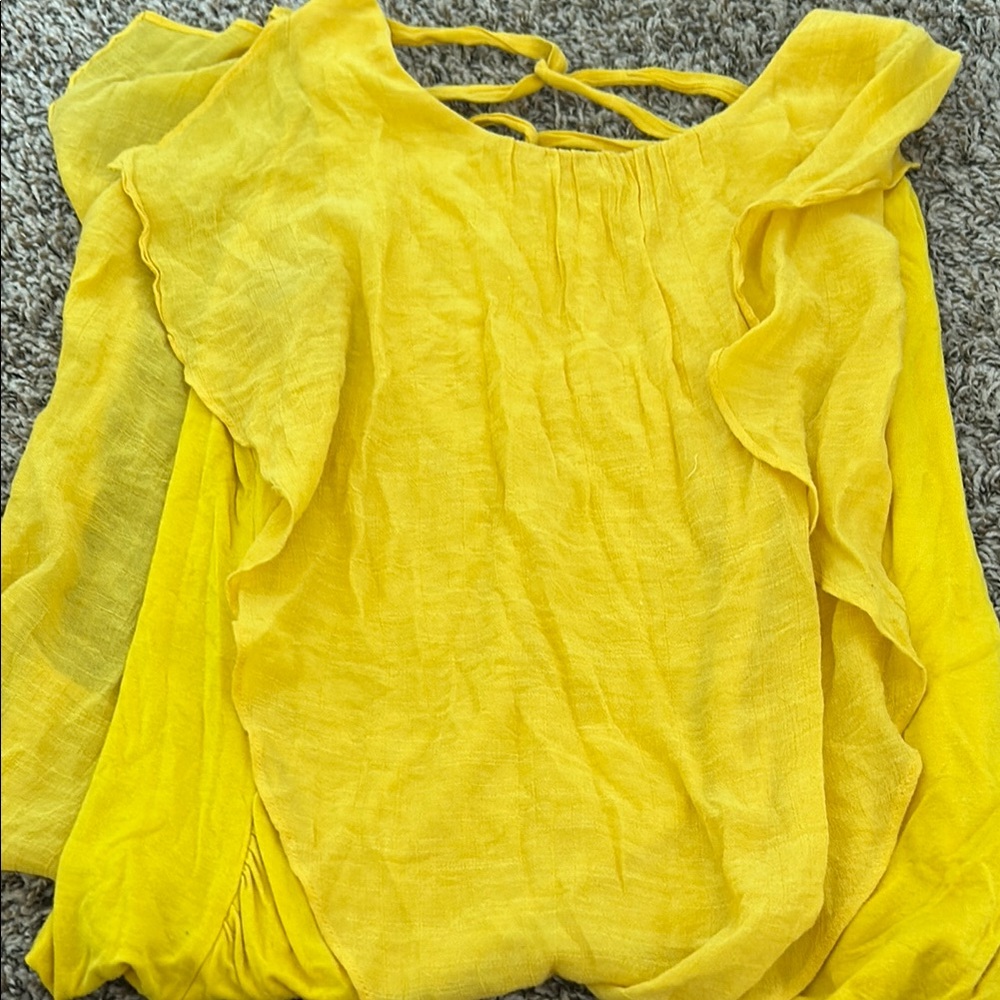 Yellow Women's Top
